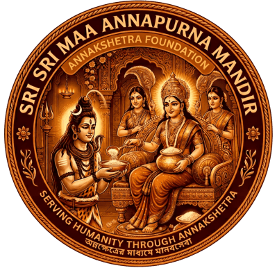 Sri Sri Maa Annapurna Mandir Logo